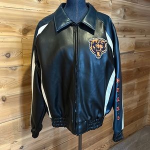 Chicago Bears Vegan Leather Jacket